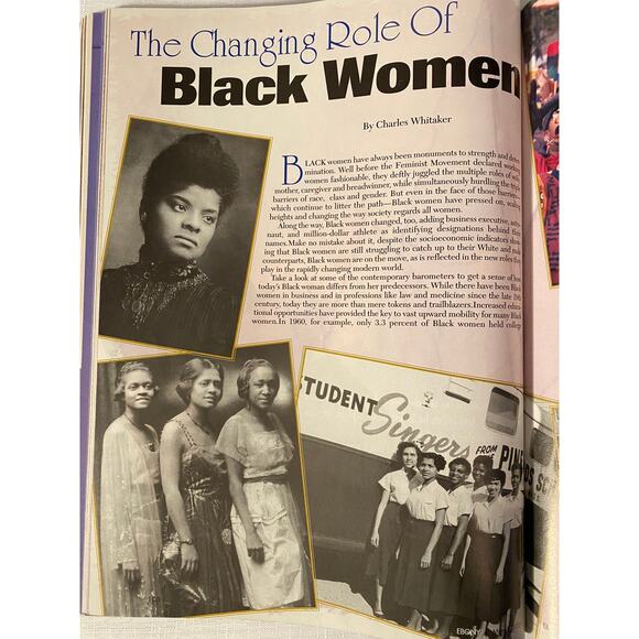 Ebony Magazine, March 2001. Annual Women's Issue, Marion Jones interview, EUC - Picture 15 of 16